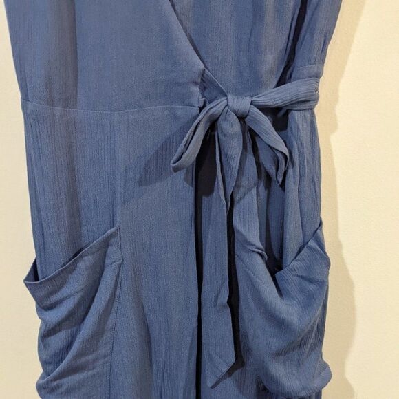 Nwt The Jetset Diaries | Freebird Maxi Dress in Cerulean Blue - Picture 8 of 11